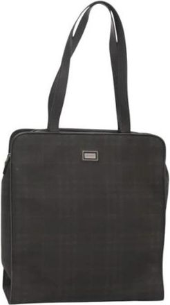 Burberry Tweedehands leren handtassen - Dames - Vintage Shopper - Zwart - ONE Size - Leer - Vintage