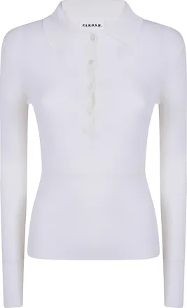 P.A.R.O.S.H. P. A.R. O.S. H. Sweater Wool Polo Neck D540508.Long 002 Cream