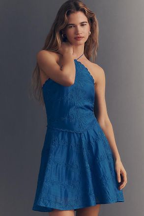 Greylin Callie Halter Mini Dress