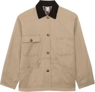 Ines De La Fressange Mujer, Chaquetas, Beige, Talla: 2XS