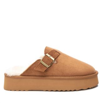 Xti Womens Winter Clogs In Camel