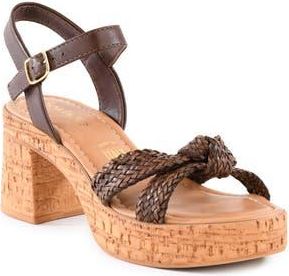 Seychelles Musical Platform Sandal in Brown at Nordstrom Rack, Size 6.5
