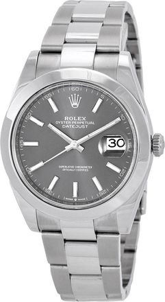 Rolex Pre-owned Rolex Oyster Perpetual Automatic Mens Watch 126300RSO