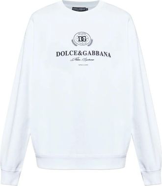 Dolce & Gabbana Logo-Print Sweatshirt-Uomo