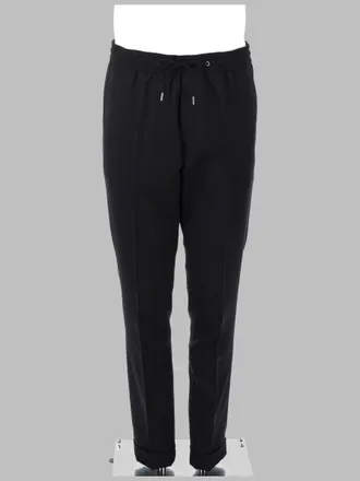 Paul Smith Tailored Wool Trousers with Drawstring Waistband and Refined Cuffs