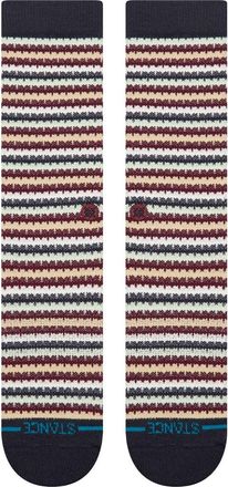 Stance Chiclets Waffle Knit Crew Socks in Navy at Nordstrom, Size Large