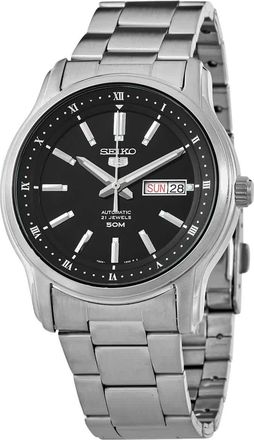 Seiko Seiko 5 Automatic Black Dial Mens Watch SNKP11
