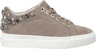 Alma En Pena Rhinestone sneakers - Dames - Sneakers - Bruin - 38 EU - Schoenen