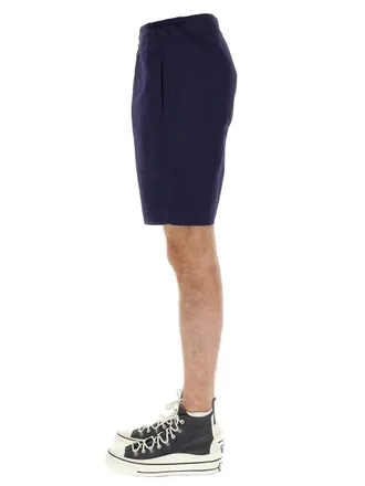 Umbro Logo Patch Bermuda Shorts - Blue