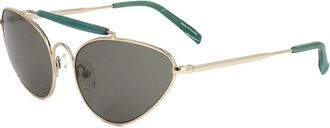 Linda Farrow DRIES VAN NOTEN 8DVN9 C4 Womens Sunglasses Gold Size Standard