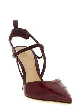 Fendi Very Colibri Heel - Red