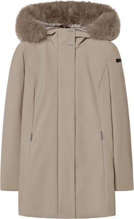 Roberto Ricci Design Surflex Winter Mdm Fur Jacket - Dames - Parka Jassen - Beige - XL - Jassen