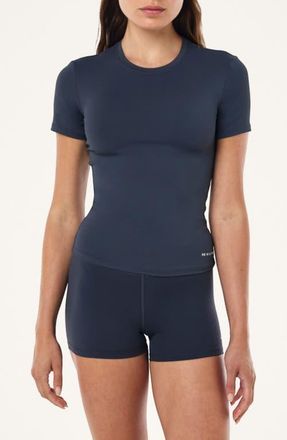 P.E Nation Foundation T-Shirt in Marine Blue /Optic White at Nordstrom, Size X-Large