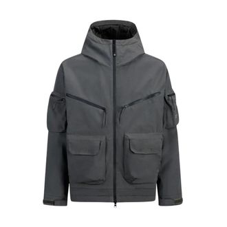 Murphy & Nye Jassen, Heren, Grijs, S, Nylon, Sheer/1 Jas