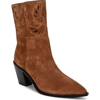L'agence Anne Western Boot in Buckskin Suede at Nordstrom Rack, Size 5.5