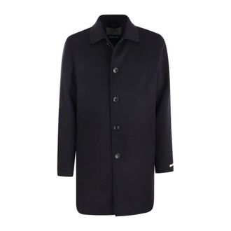 Palt&ograve; Alfredo - Wollen jas - Heren - Mantel - Blauw - 3XL - Wol - Jassen