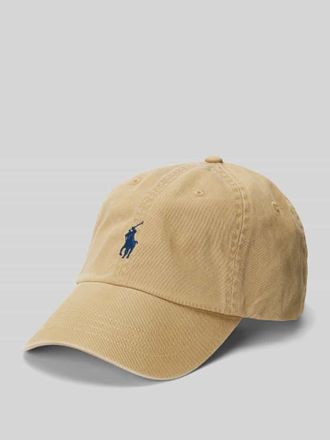 Polo Ralph Lauren Cap aus reiner Baumwolle in Hellbraun, Gr&ouml;&szlig;e 1