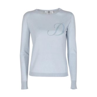 Dee Ocleppo Dames, Truien, Blauw, Maat: S Kasjmier