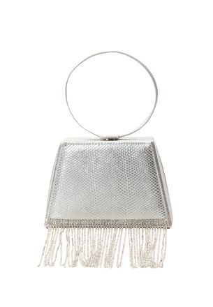 Faina Clutch/avondtasje Dames zilver