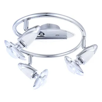 Globo Lighting Faretto - Cromo - Lord - Metallo - &Oslash; 30cm - E14 - 5438-3 - Globo