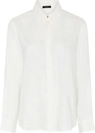 Bruuns Bazaar Hemden - Dames - Blouses & Shirts - Wit - Maat: M