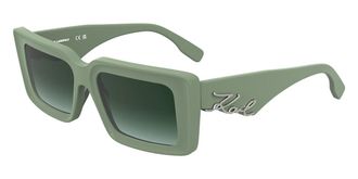 Karl Lagerfeld KL6180S N 316 Womens Sunglasses Green Size 53