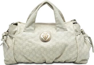 Gucci 2016-2025 medium Guccissima Hysteria shopper - Wit