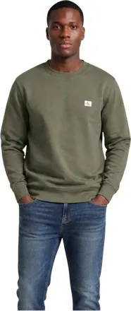 Calvin Klein Jeans Uomo, Felpe, Verde, M, new