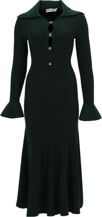 Self Portrait Midi Dress With Cut-Out