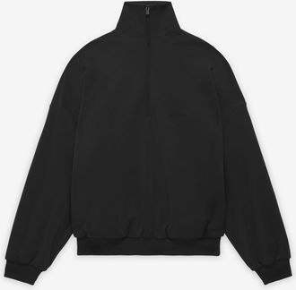 adidas Mens Half Zip Performance Joggers in Black - Size X-Small