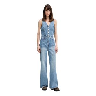 Levi's Dames, Jumpsuits & Playsuits, Blauw, Maat: W26 Denim