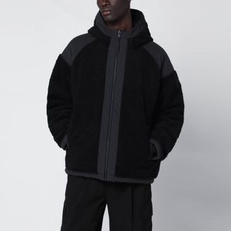 Canada Goose Reversible Alberni black fleece bomber
