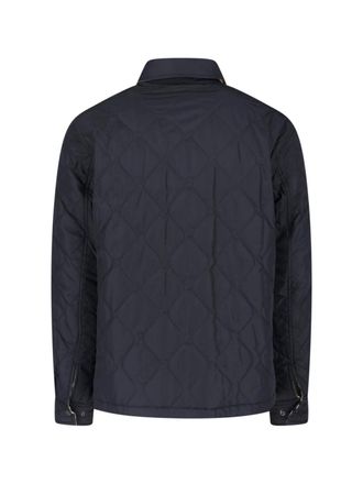 Burberry Mens Jackets Black Polyamide