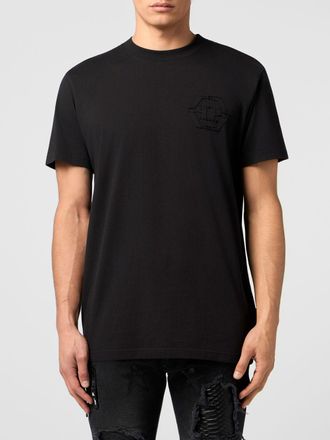 Philipp Plein T-shirt basic in cotone con monogram