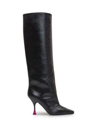 3Juin: Black Leather Boots now up to −65% | Stylight