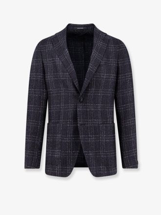 Tagliatore Blazer monopetto in misto lana vergine - TAGLIATORE - gender_Man
