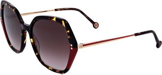 Carolina Herrera HER 0185/S 0O63 HA Havana/Red/Brown Gradient