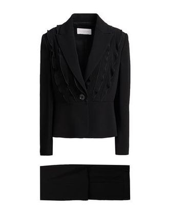 Valentino Garavani Green Crepe Couture Oversize Blazer ab