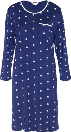 Generic Womens Maternity Printed Floral Nightdress (22-24,Navy)