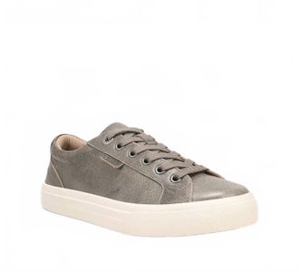 Taos Womens Plim Soul Lux Sneaker In Olive Fatigue