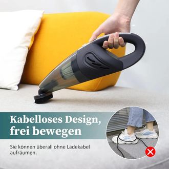 OEM Aspiradora Port&aacute;til, Aspiradora Para Coche, Aspiradora De Mano Inal&aacute;mbrica, Potente Aspiradora Para Coche, Adecuada Para Pelo De Mascotas, Limpieza De