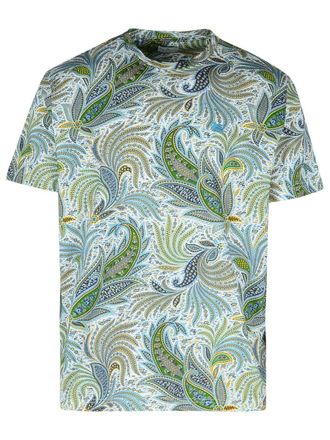 Etro Multicolor Cotton T-Shirt