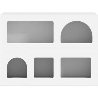 vidaXL Sideboard White 80.5 x 35 x 59 cm Engineered Wood vidaXL