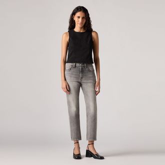 Levi's 501 Crop Jeans - Womens - 25X28 - Black