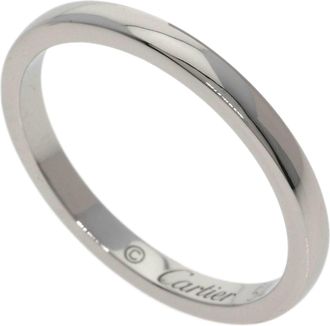 Cartier Platinum 950 Band Ring (Pre-Owned)