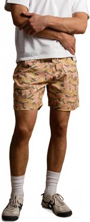 Iron And Resin Drawstring Board Short In Camo