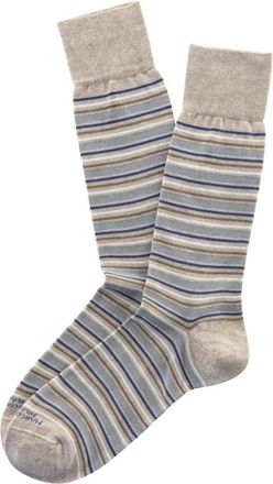 Marcoliani Calza a righe Torino - - Underwear - Uomo - Beige - ONE SIZE