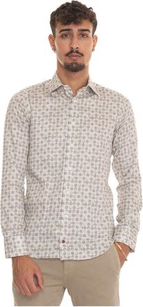 Carrel Italia Casual Shirt - Heren - Casual Overhemden - Veelkleurig - 5XL - Katoen - Overhemden