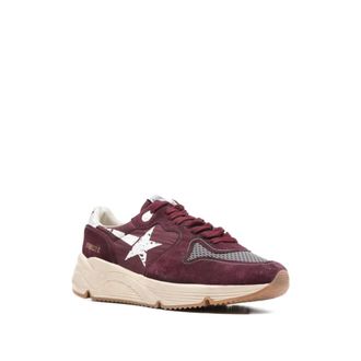 Golden Goose Sneakers, male, Red, Size: 10 US Running Sole Sneakers