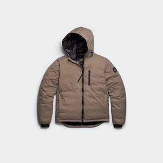 Canada Goose Lodge Hoodie Black Disc (Men, Taupe Grey, XS)